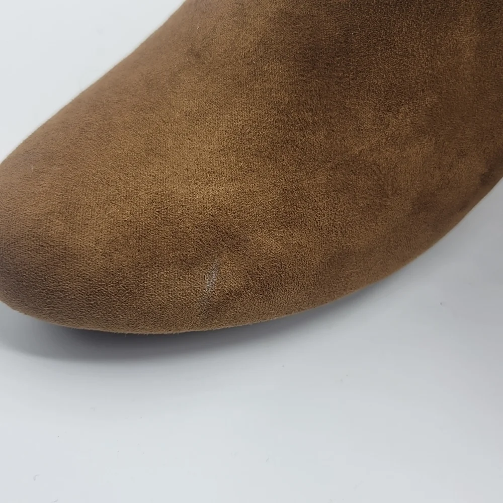 Dana Buchman heeled booties faux fur size 7 1/2